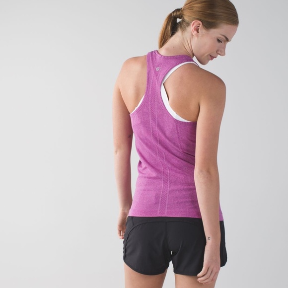 Lululemon Swiftly Tech Racerback Heathered Ultra Violet - Picture 1 of 5